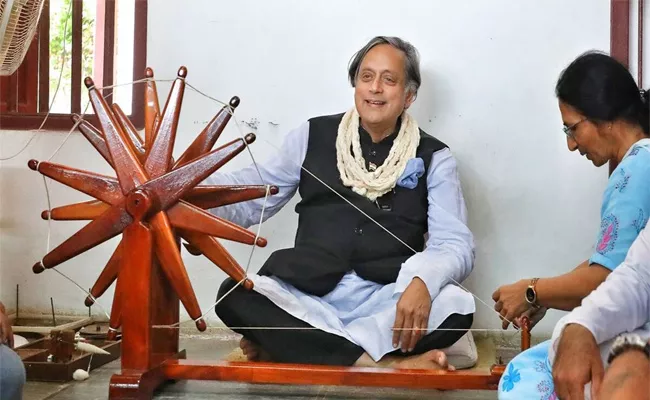 Shashi Tharoor Calling For CWC Elections Revive Parliamentary Board - Sakshi