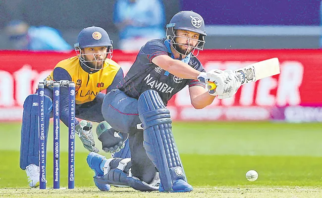 Asia Cup champions Sri Lanka stunned by Namibia in T20 World Cup - Sakshi