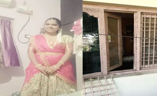 Thieves Enter House Woman Attacked With Weapon At Viskhapatnam Pendurthi - Sakshi