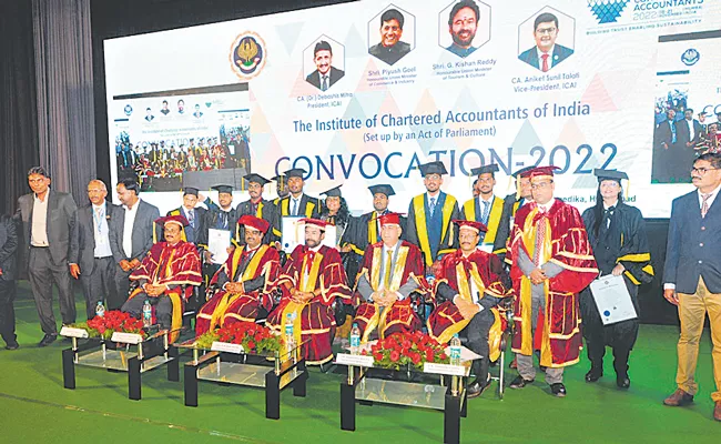 Kishan Reddy At ICAI Graduation Ceremony At Shilpakala Vedika - Sakshi