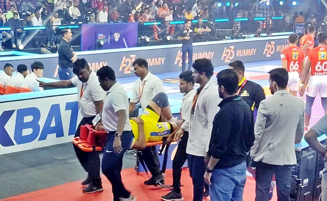 PKL 9: Pawan Sehrawat Injured Tamil Thalaivas Opener Match - Sakshi
