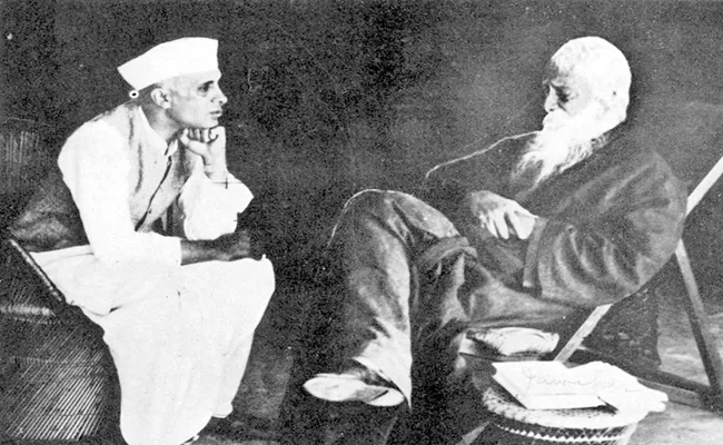Rabindranath Tagore Overwhelmed By Nehru Autobiography - Sakshi