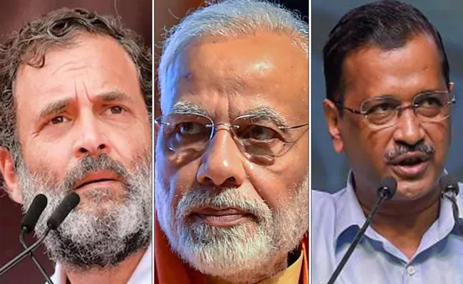 Gujarat Assembly Election 2022: triangular fight Gujarat assembly elections - Sakshi
