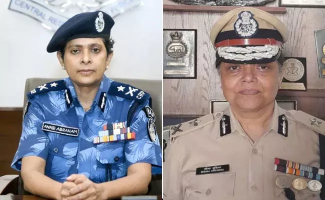 Two Women Officers In CRPF Acheived IG Rank - Sakshi