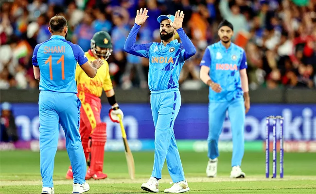 T20 WC 2022 Ind Vs Zim: Playing XI Highlights And Updates In Telugu - Sakshi