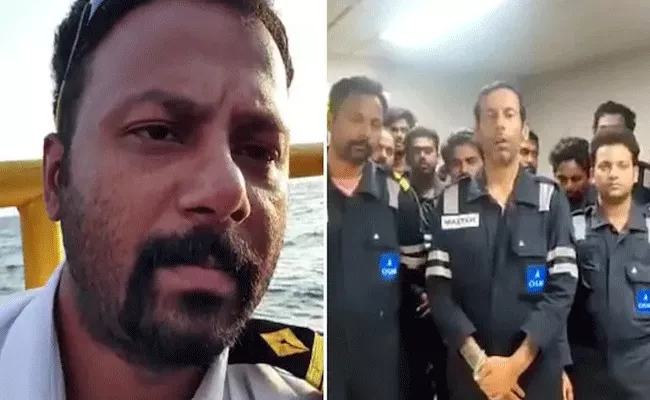 This Might Be My Last Message Says Indian Sailor Detained In Equitorial - Sakshi