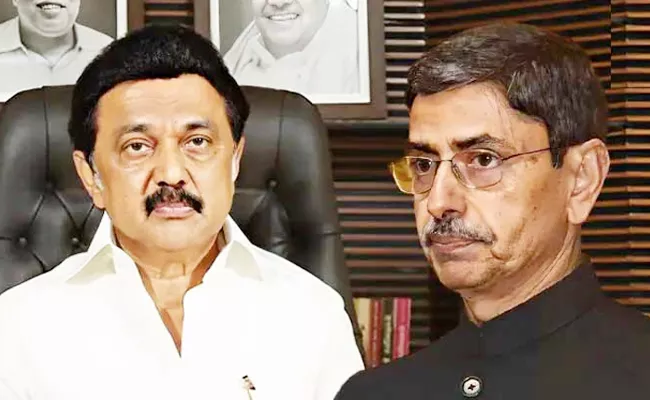 DMK Asks President Droupadi Murmu To Sack Governor RN Ravi - Sakshi