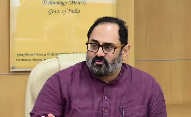 Across World Governments Forums Lag Behind In Rulemaking For Big Tech Rajeev Chandrasekhar - Sakshi