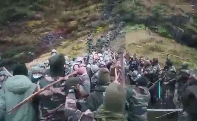 Tawang Clash: Old Video Of Indian Soldiers China Troops Goes Viral - Sakshi