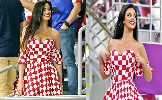 Croatia Model Breaks Qatar Rules Keeps Shedding Clothes At FIFA WC - Sakshi