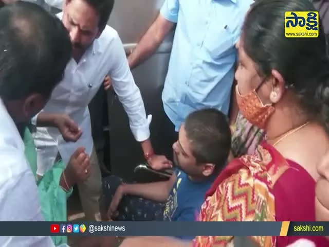 CM YS Jagan Reacts Quick Help to the Disabled Persons at Bapatla