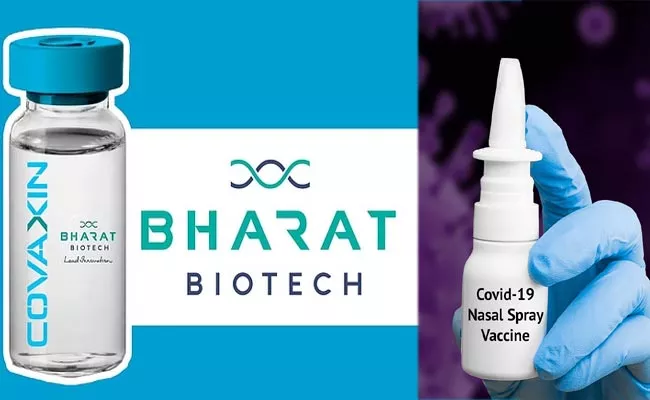 Bharat Biotech Nasal Covid Vaccine Rolled Out As Booster Dose - Sakshi