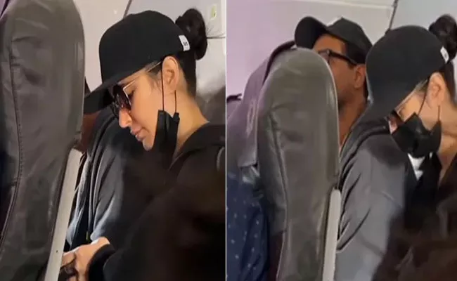 Bollywood Couples Katrina Kaif And Vicky Kaushal Fly Economy Class video Goes Viral - Sakshi