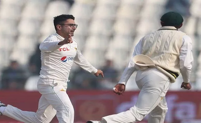 Abrar Ahmed shines on debut, becomes 13th Pakistan bowler to achieve 'THIS FEAT' - Sakshi
