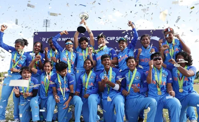 ICC U19 Inaugural T20 WC: BCCI 5 Cr Cash Prize To Women Team - Sakshi