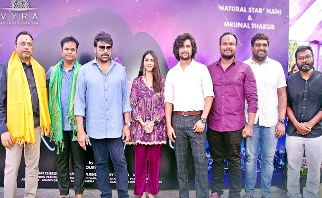 Mrunal Thakur on shooting with Nani for Telugu family drama - Sakshi