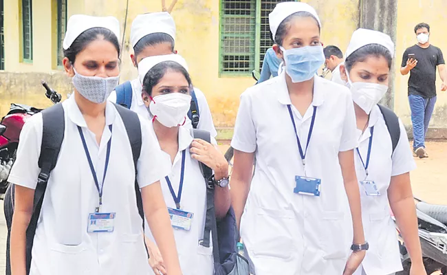 Release Of Final Merit List Of Staff Nurse Posts In AP - Sakshi