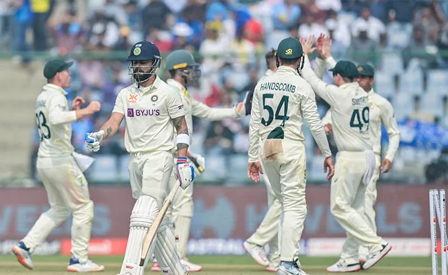 Kohli Out-Stumped For-1st-Time His-Test Career IND Vs AUS 2nd Test - Sakshi