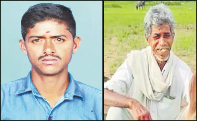 Father And Son Died By Electric Shock In Mahabubabad - Sakshi
