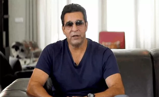 I Was Crying, We Didnt Have Indian Visa, Wasim Akram On Wife Demise In Chennai - Sakshi