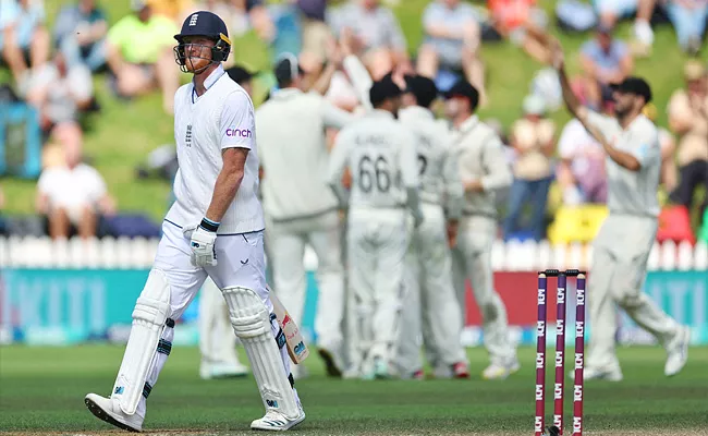 New Zeland Put End-Steam Train Of-England BazBall Cricket Won-by-1-Run - Sakshi