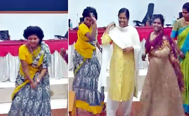 Tamil Nadu Pudhukottai Collector Dance for Ranjithame Song Goes Viral - Sakshi