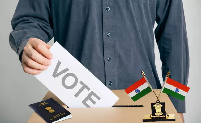 electronic transmitted postal ballot system for nris - Sakshi