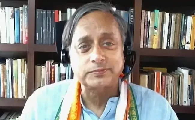 Shashi Tharoor Sadi Rahul Gandhi Case Unprecedented Opposition Unity - Sakshi