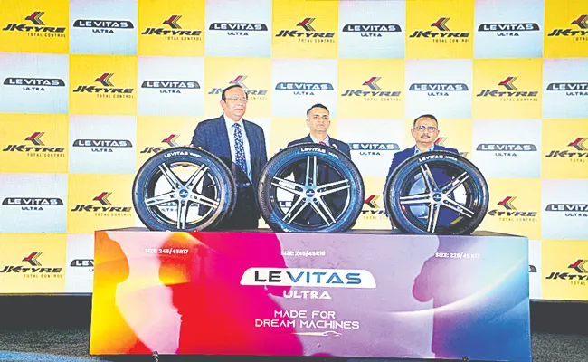 JK Tyre launches Levitas Ultra its new range of tires - Sakshi