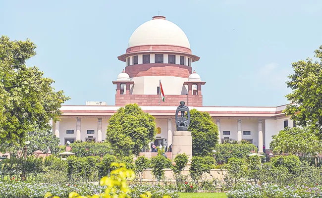 Supreme Court: Let Parliament decide on same-sex marriage - Sakshi