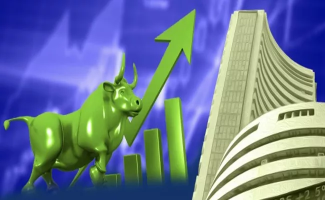 Nifty above 18k Sensex gains 463 pts all sectors in the green - Sakshi