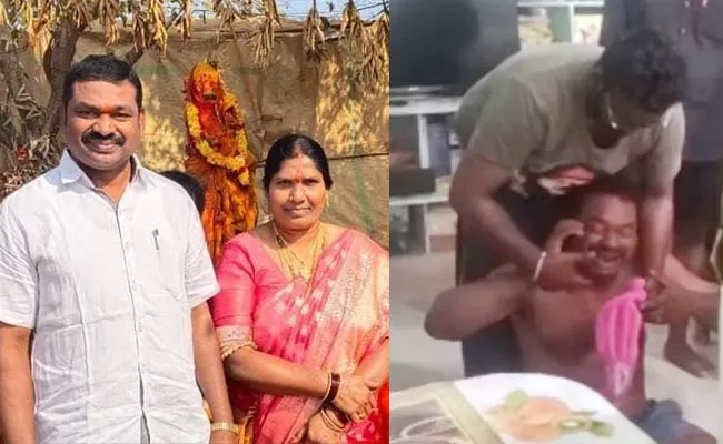 JANGAON SI Srinivas Couple Commits Suicide - Sakshi