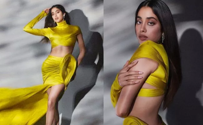 Janhvi Kapoor gets brutally TROLLED for uncomfortable gown  - Sakshi