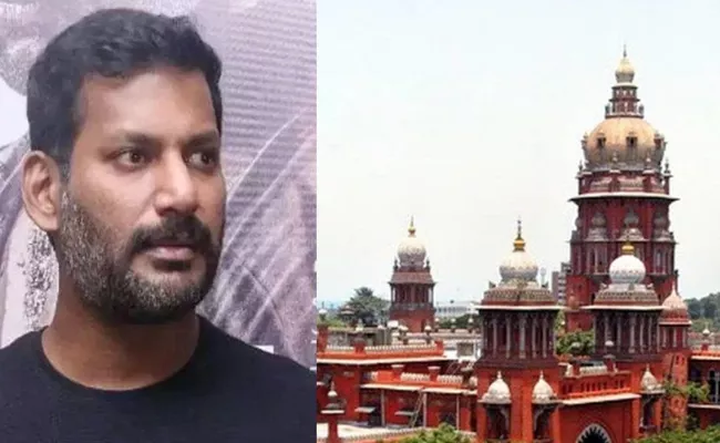 Madras High Court Temporarily Restraints Actor Vishal from Releasing his Films - Sakshi