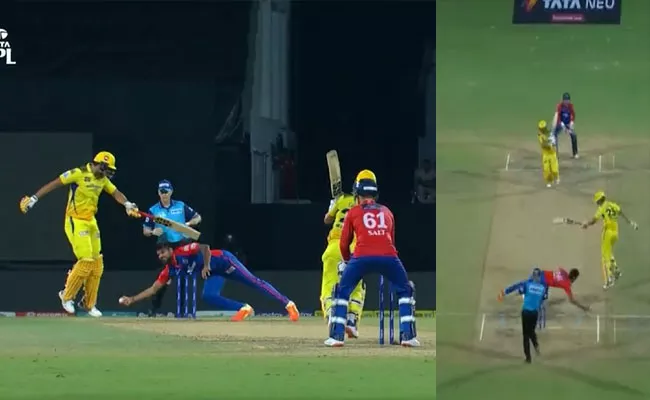 Field Umpire Impressed With-Lalit Yadav Stunning Catch-Of-Ajinkya Rahane - Sakshi