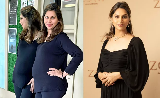 Mothers day 2023: Ram Charan Wife Upasana Konidela Baby Bump Pics Goes VIral - Sakshi