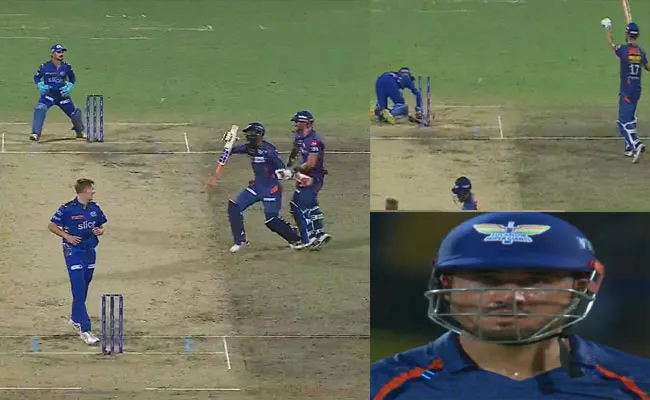 Both Batters Ran Each Other-In End Stoinis Run-out Pays Heavy Price  - Sakshi