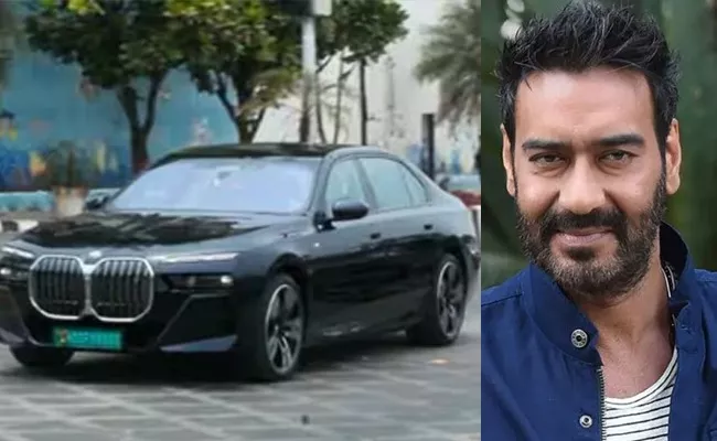 Ajay Devgn Buys BMW i7 Luxury Electric Car Worth Rs 1.95 crore - Sakshi