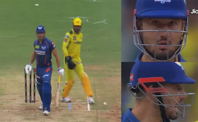 Marcus Stoinis Shocked-Jadeja-Jaffa-Ball Clean Bowled Asked Umpire-Out - Sakshi