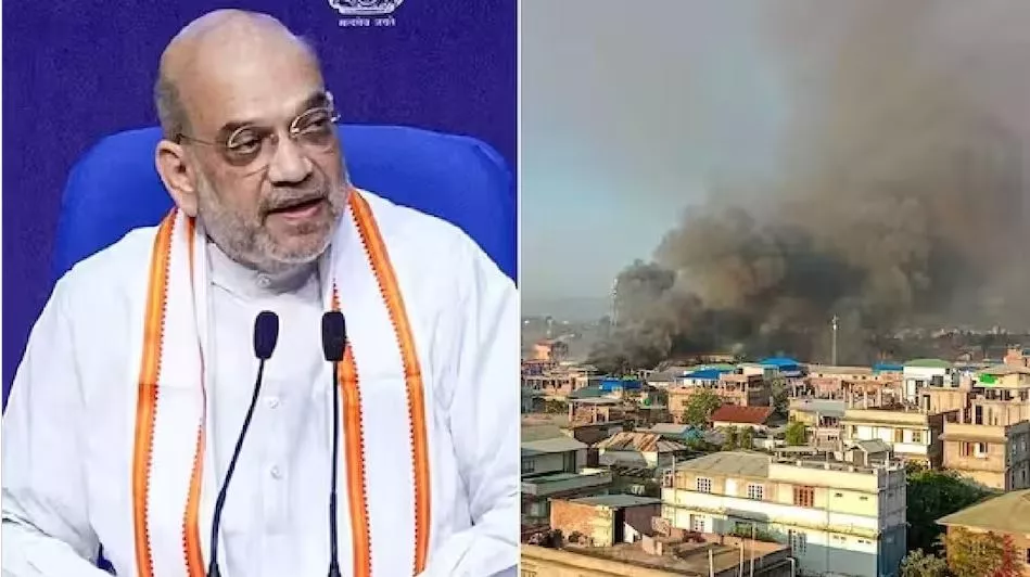 Manipur Violence Home Minister Amit Shah Probe Judicial Inquiry - Sakshi