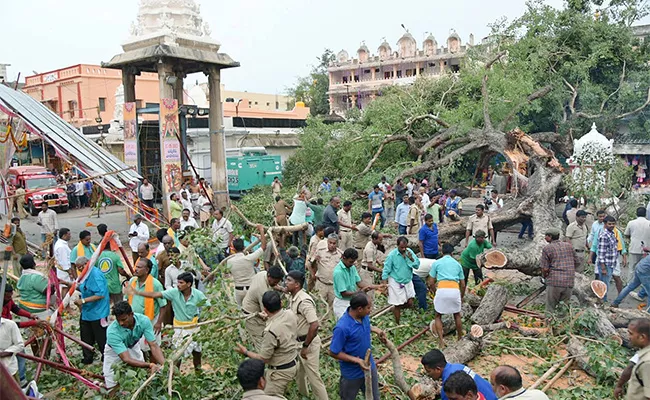 Devotee Dies Govindaraja Swamy Temple Compound In Tirupati - Sakshi