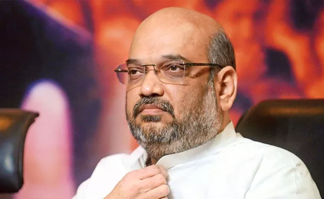 Union Minister Amit Shah Telangana Tour Cancelled - Sakshi