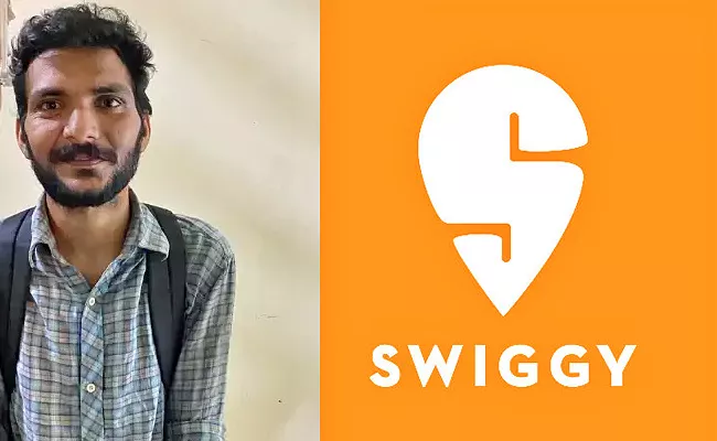Swiggy delivery boy gets a job with the help of a customer - Sakshi