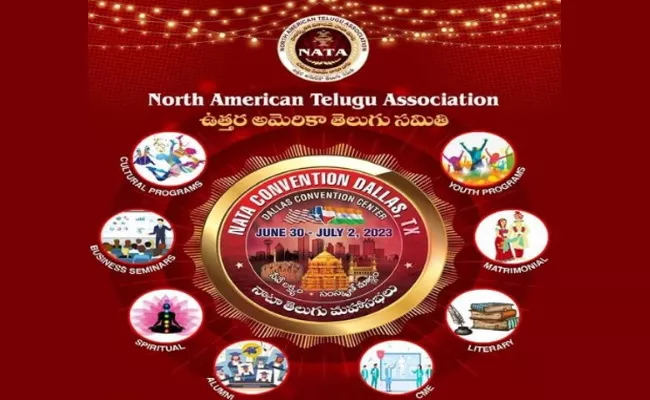 NATA Grand Convention on June 30, July 1 and 2 - Sakshi