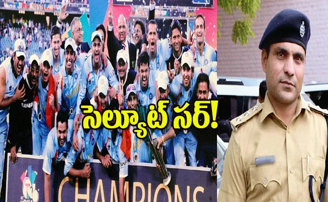 This WC 2007 Winning Cricketer Dhoni Teammate Now Police Officer - Sakshi