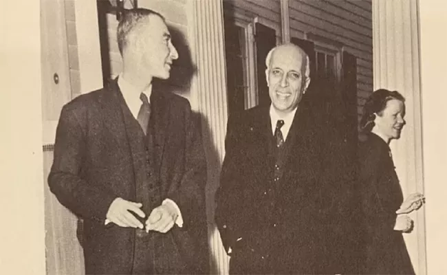 nehru offered indian citizenship to j robert oppenheimer - Sakshi