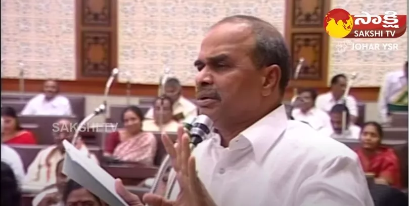YS Rajasekhara Reddy Strong Counter to TDP Leaders in Assembly 