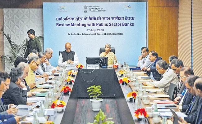 FM Nirmala Sitharaman asks banks to ensure transparent recognition of NPAs - Sakshi
