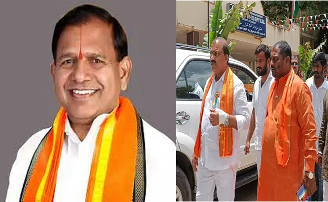 Hyderabad: Fight Between Ex BJP MLA Chintala BJP corporator Husband - Sakshi