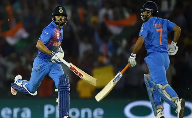 Here Is How Much Virat Kohli Has Run Between Wickets In International Cricket - Sakshi